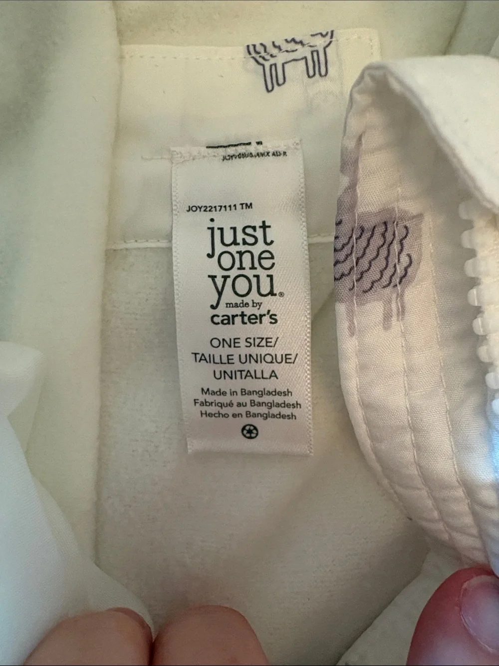Carters infant newborn pram bunting snowsuit winter coat